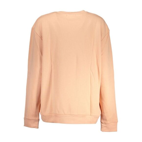 Cavalli Class Peach Knitwear Crewneck Sweatshirt Women Pink Sweaters - Picture 2 of 2
